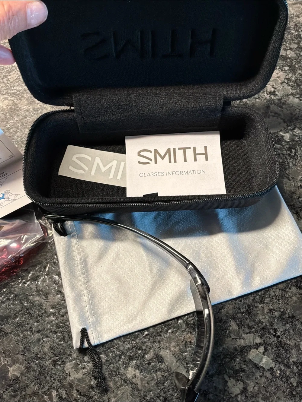 Smith Parallel Max 2 sunglasses crystal Mediterranean polarized - Picture 6 of 6